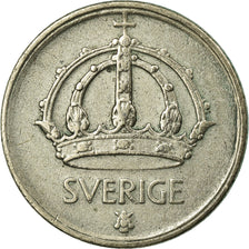 Coin, Sweden, Gustaf V, 50 Öre, 1948, EF(40-45), Silver, KM:817