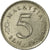 Münze, Malaysia, 5 Sen, 1978, Franklin Mint, SS, Copper-nickel, KM:2
