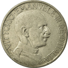 Coin, Italy, Vittorio Emanuele III, 2 Lire, 1925, Rome, EF(40-45), Nickel, KM:63