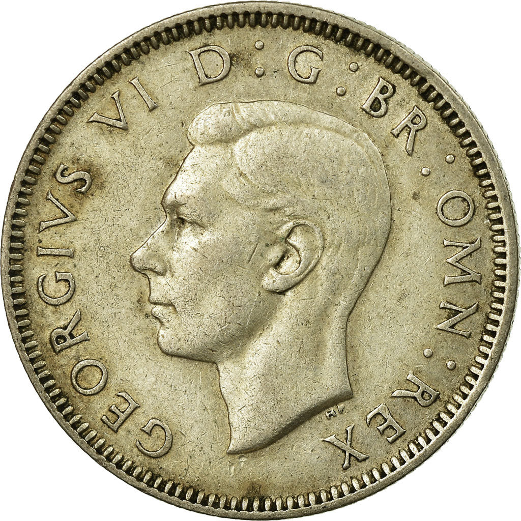 Münze, Großbritannien, George VI, Shilling, 1943, SS, Silber, KM:854