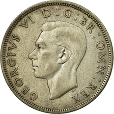 Coin, Great Britain, George VI, 1/2 Crown, 1946, EF(40-45), Silver, KM:856