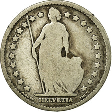 Coin, Switzerland, Franc, 1880, F(12-15), Silver, KM:24