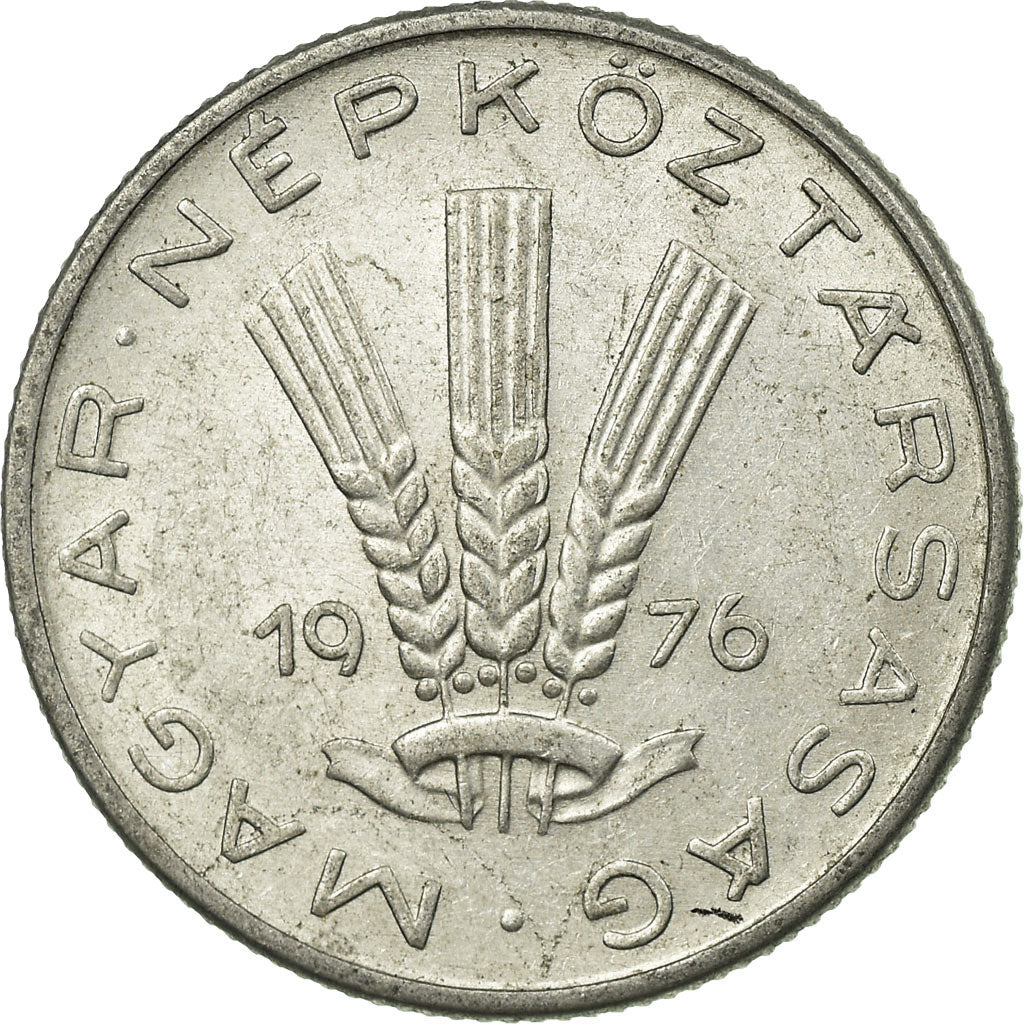 Munten, Hongarije, 20 Fillér, 1976, Budapest, ZF, Aluminium, KM:573