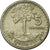 Moneda, Guatemala, 5 Centavos, 1974, MBC, Cobre - níquel, KM:270