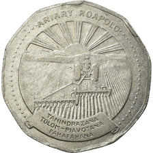 Monnaie, Madagascar, 20 Ariary, 1992, Royal Canadian Mint, TTB, Stainless Steel