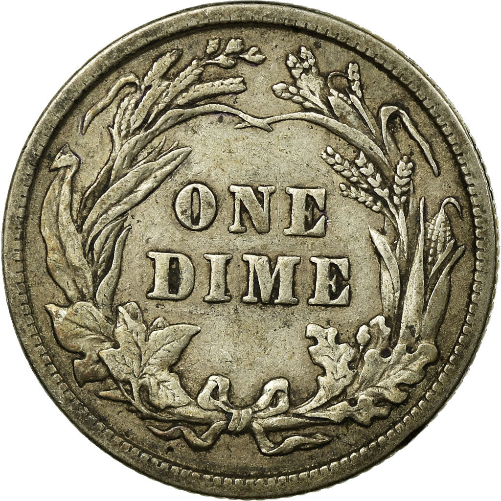Münze, Vereinigte Staaten, Barber Dime, Dime, 1912, U.S. Mint, Philadelphia