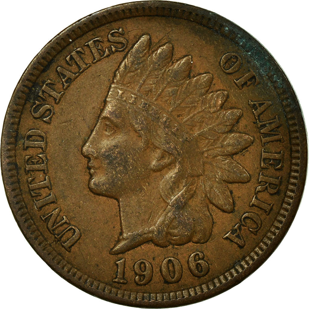 Münze, Vereinigte Staaten, Indian Head Cent, Cent, 1906, U.S. Mint