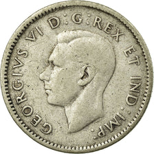 Coin, Canada, George VI, 10 Cents, 1947, Royal Canadian Mint, Ottawa, EF(40-45)