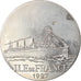 Francia, medaglia, Les Grands Transatlantiques, Ile de France, Shipping, C.