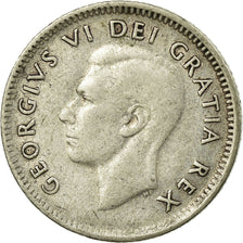 Coin, Canada, George VI, 10 Cents, 1951, Royal Canadian Mint, Ottawa, VF(20-25)