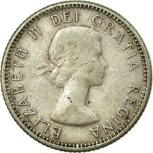 Coin, Canada, Elizabeth II, 10 Cents, 1955, Royal Canadian Mint, Ottawa