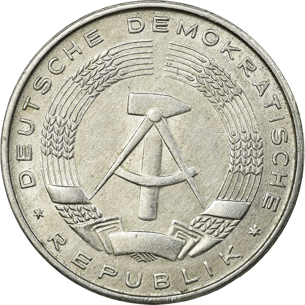 Coin, GERMAN-DEMOCRATIC REPUBLIC, 10 Pfennig, 1972, Berlin, EF(40-45), Aluminum