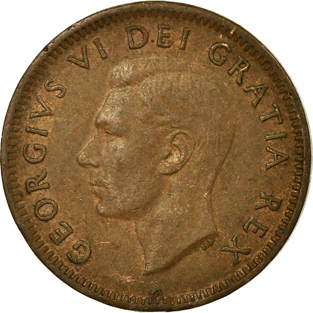 Münze, Kanada, George VI, Cent, 1951, Royal Canadian Mint, Ottawa, SS, Bronze