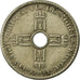 Coin, Norway, Haakon VII, Krone, 1939, EF(40-45), Copper-nickel, KM:385