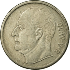 Coin, Norway, Olav V, Krone, 1958, EF(40-45), Copper-nickel, KM:409
