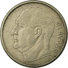 Coin, Norway, Olav V, Krone, 1960, EF(40-45), Copper-nickel, KM:409