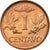 Moneta, Colombia, Centavo, 1965, EF(40-45), Miedź powlekana stalą, KM:205a