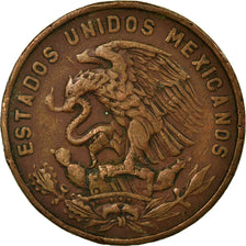 Moneda, México, 20 Centavos, 1960, Mexico City, MBC, Bronce, KM:440
