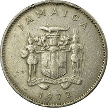 Coin, Jamaica, Elizabeth II, 10 Cents, 1972, Franklin Mint, EF(40-45)