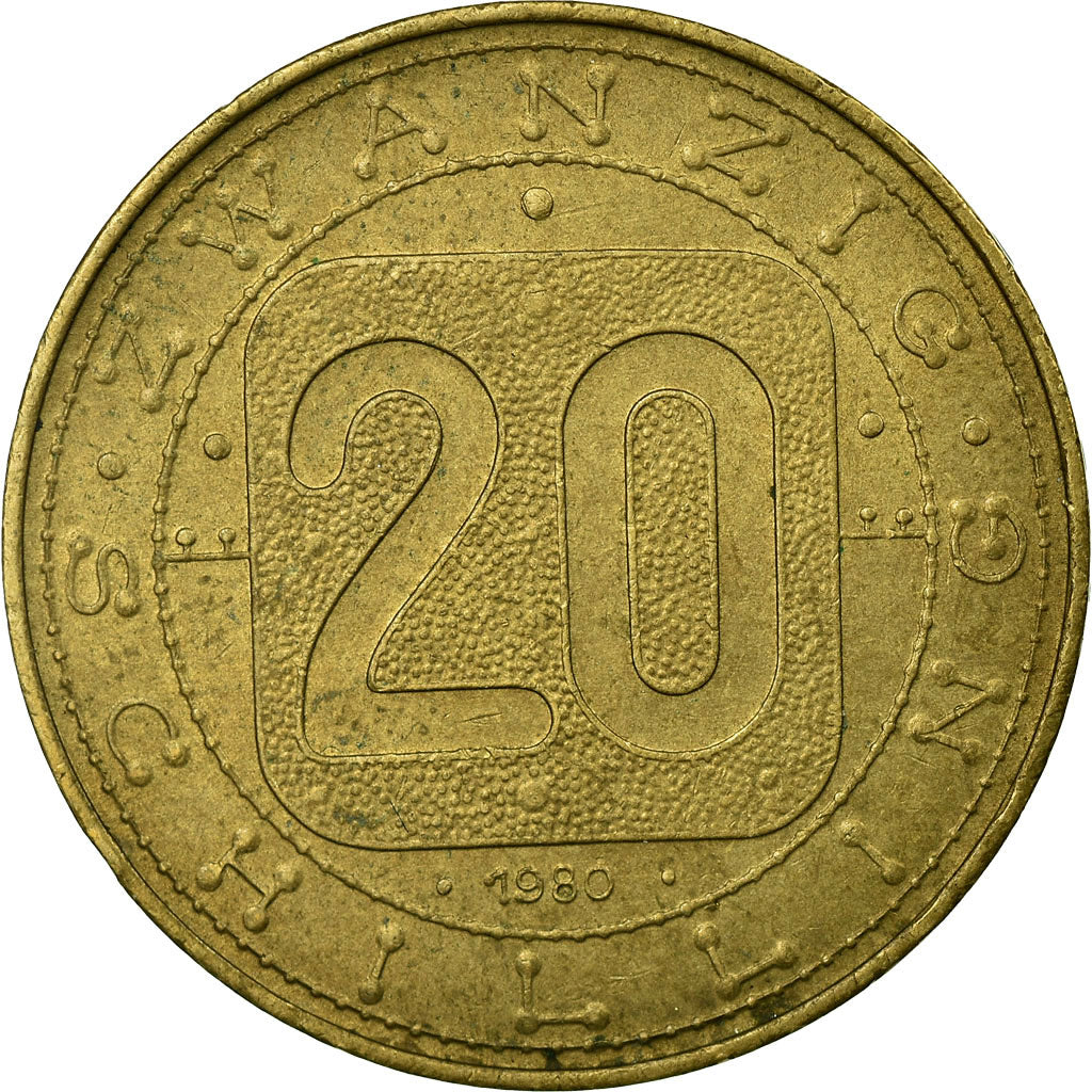 Monnaie, Autriche, 20 Schilling, 1980, TTB, Copper-Aluminum-Nickel, KM:2946.1