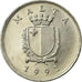 Coin, Malta, Lira, 1991, EF(40-45), Nickel, KM:99