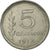 Moeda, Argentina, 5 Centavos, 1972, EF(40-45), Alumínio, KM:65