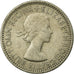 Moneta, Wielka Brytania, Elizabeth II, Shilling, 1953, EF(40-45), Miedź-Nikiel