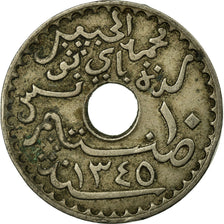 Coin, Tunisia, Muhammad al-Habib Bey, 10 Centimes, 1926, Paris, EF(40-45)