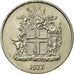 Coin, Iceland, 10 Kronur, 1977, EF(40-45), Copper-nickel, KM:15