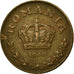 Coin, Romania, Carol II, Leu, 1940, EF(40-45), Nickel-brass, KM:56