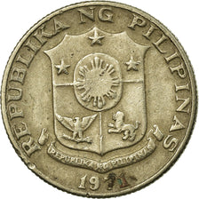 Coin, Philippines, 10 Sentimos, 1971, EF(40-45), Copper-nickel, KM:198