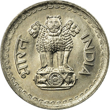 Moneta, INDIE-REPUBLIKA, 25 Paise, 1980, AU(55-58), Miedź-Nikiel, KM:49.1