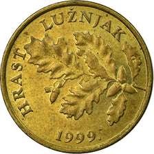 Monnaie, Croatie, 5 Lipa, 1999, TTB, Brass plated steel, KM:5