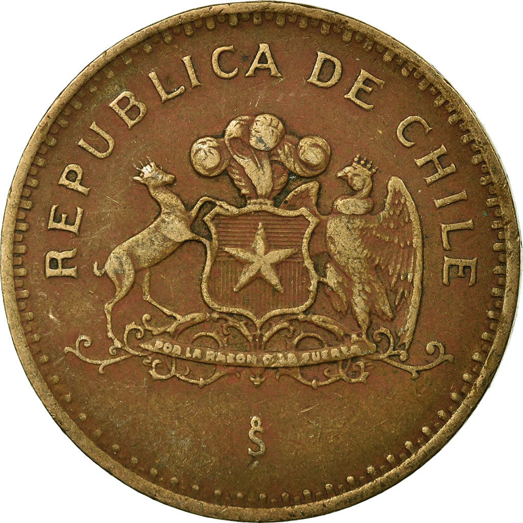 Coin, Chile, 100 Pesos, 1993, Santiago, EF(40-45), Aluminum-Bronze, KM:226.2
