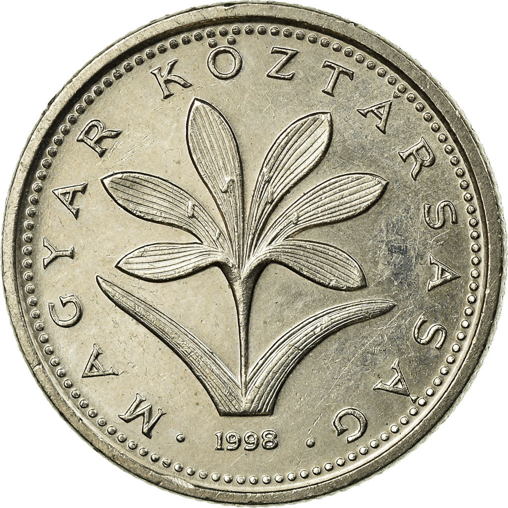 Moneta, Ungheria, 2 Forint, 1998, BB, Rame-nichel, KM:693