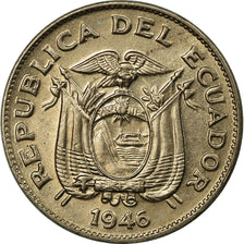Coin, Ecuador, 5 Centavos, Cinco, 1946, EF(40-45), Copper-nickel, KM:75b