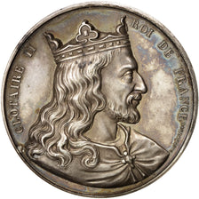 France, Medal, Clotaire II, History, Caqué, MS(60-62), Copper
