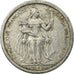 Coin, FRENCH OCEANIA, Franc, 1949, EF(40-45), Aluminum, KM:2