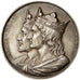 France, Medal, Louis III et Caloman III, History, Caqué, AU(55-58), Copper