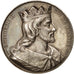 Francja, Medal, Childeryk II, Historia, Caqué, AU(55-58), Miedź