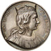 Francja, Medal, Clovis III, Historia, Caqué, AU(55-58), Miedź