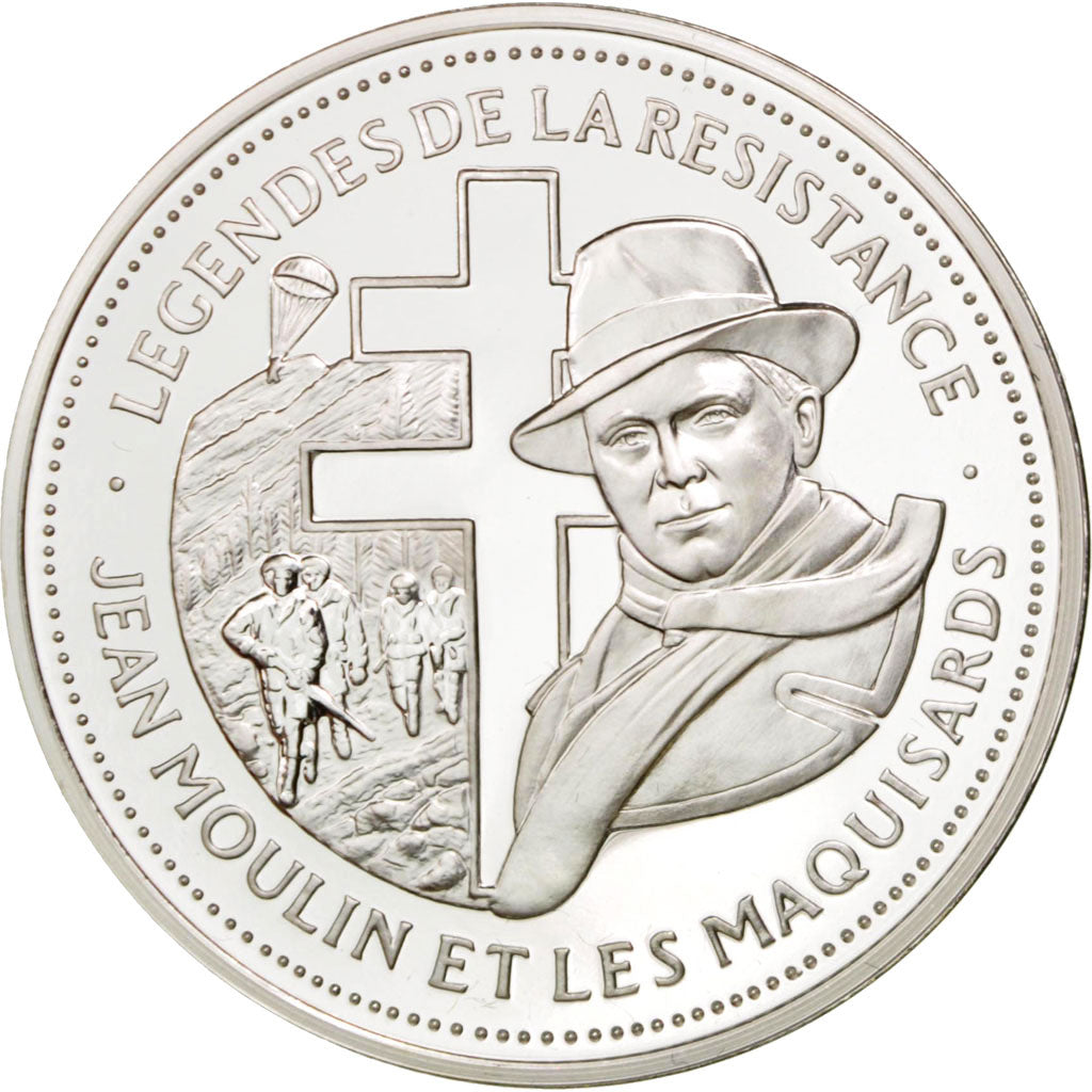 France, Medal, The Fifth Republic, History, MS(65-70), Silver
