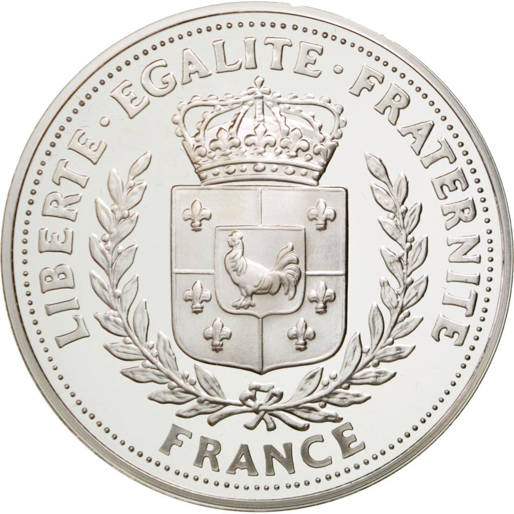 France, Medal, The Fifth Republic, History, MS(65-70), Silver