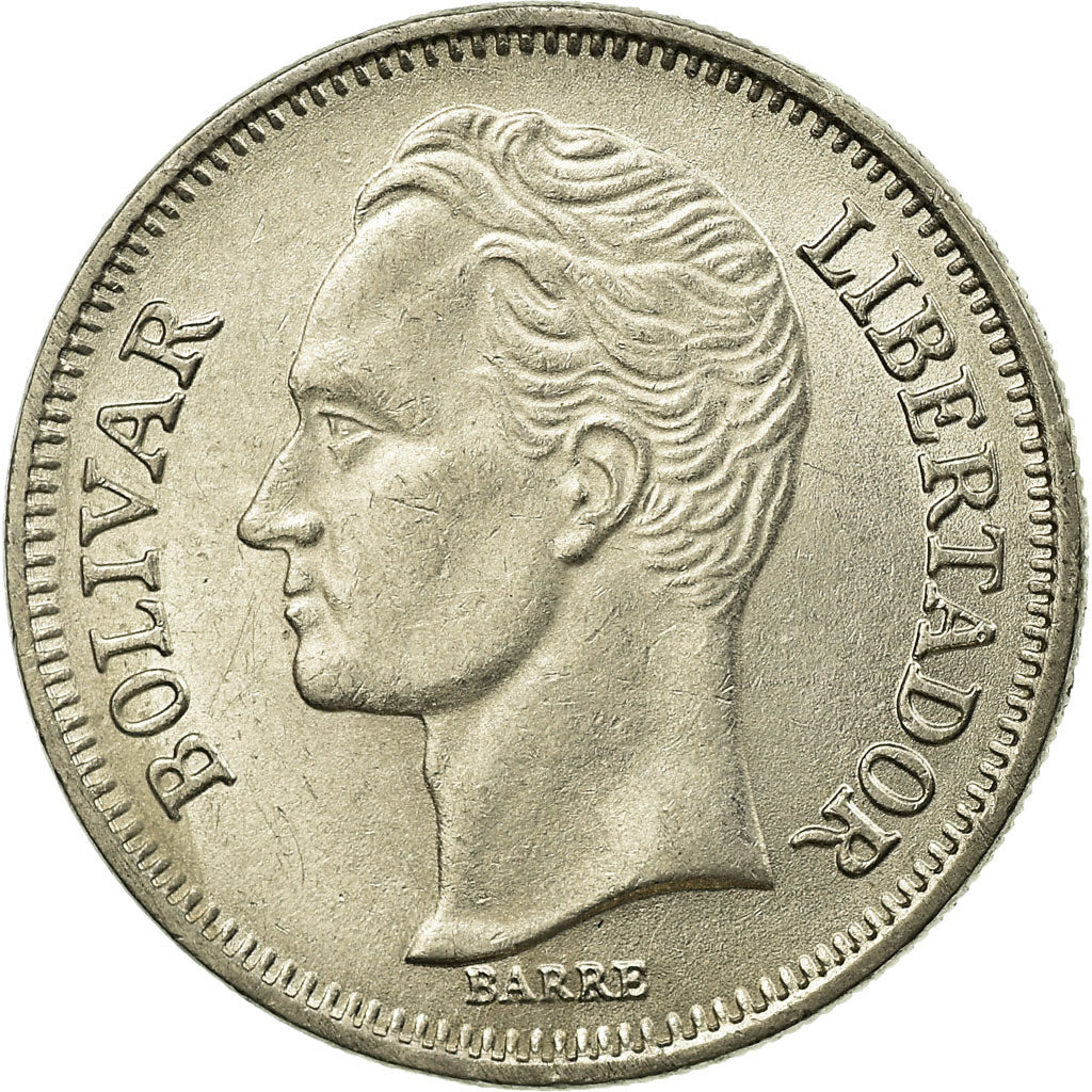 Moneta, Venezuela, Bolivar, 1989, Werdohl, Vereinigte Deutsche Metallwerke, BB