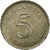 Münze, Malaysia, 5 Sen, 1979, Franklin Mint, SS, Copper-nickel, KM:2
