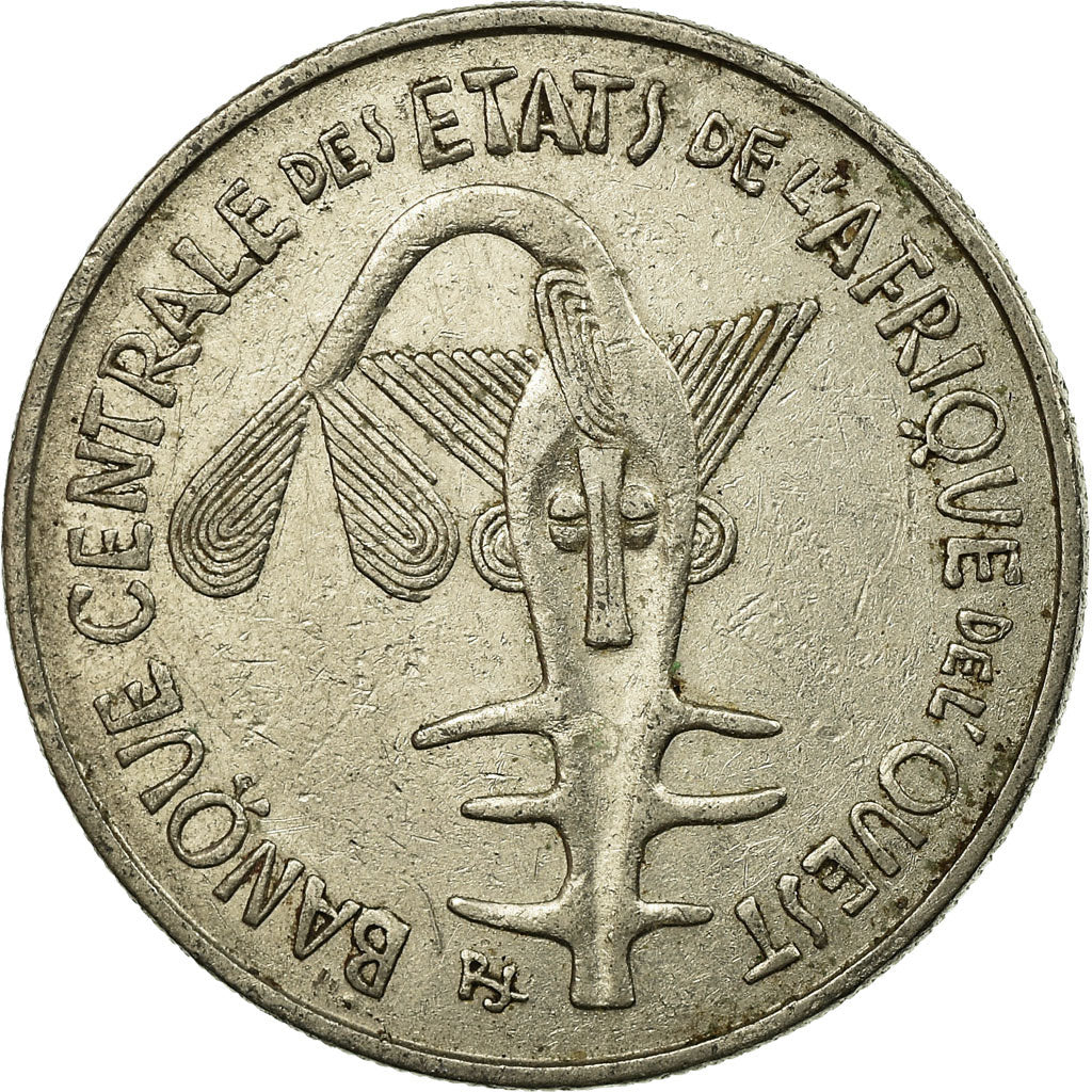 Munten, West Afrikaanse Staten, 100 Francs, 1978, ZF, Nickel, KM:4