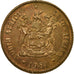 Moneta, Sudafrica, 2 Cents, 1981, BB, Bronzo, KM:83