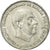 Moneda, España, Francisco Franco, caudillo, 50 Centimos, 1968, MBC, Aluminio