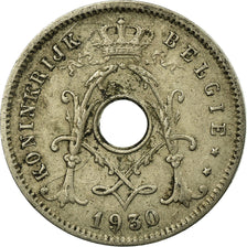 Coin, Belgium, 5 Centimes, 1930, EF(40-45), Nickel-brass, KM:94