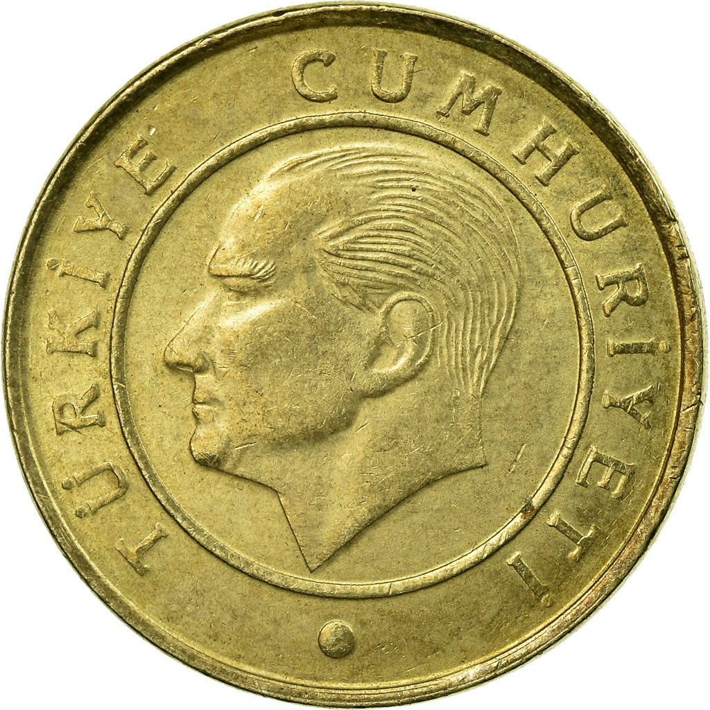 Munten, Turkije, 10 Kurus, 2017, ZF, Tin